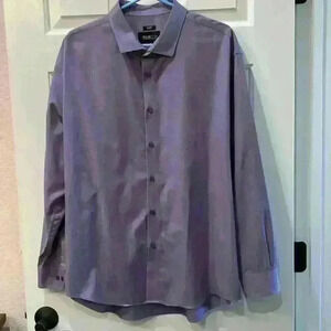 Kenneth Cole purple dress shirt. Size 18 34/35